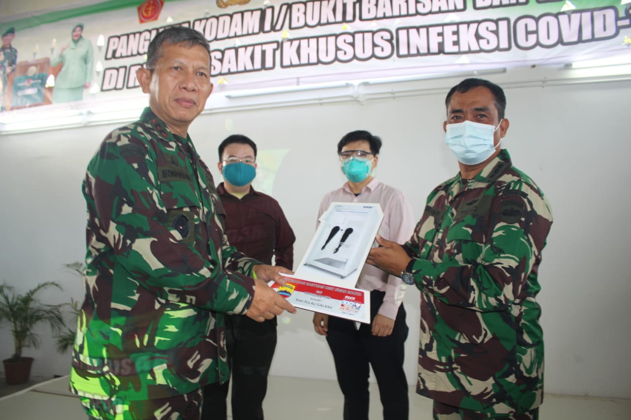 Laboratorium PCR RSKI Galang Sudah Beroperasi