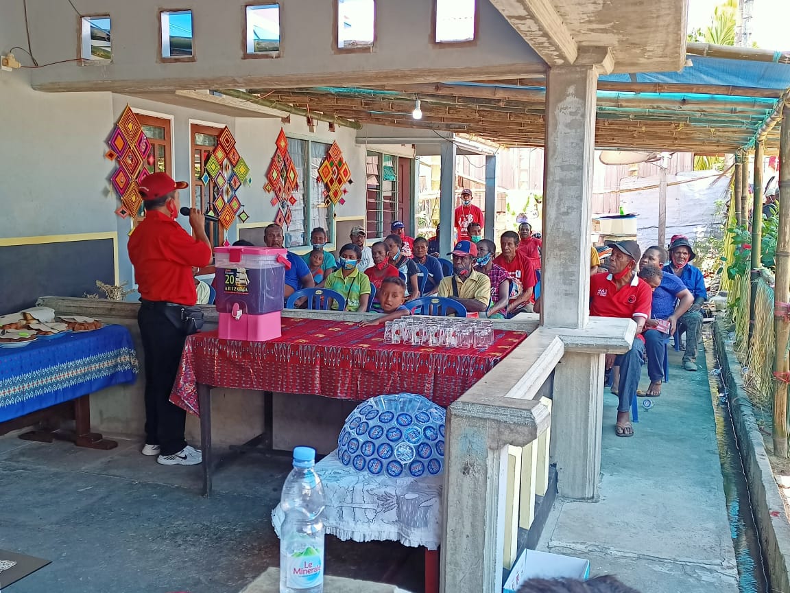 Kampanye A2 di Huntap Wondiboy, Warga Keluhkan Air Bersih, Drainase dan Sertifikat Tanah 