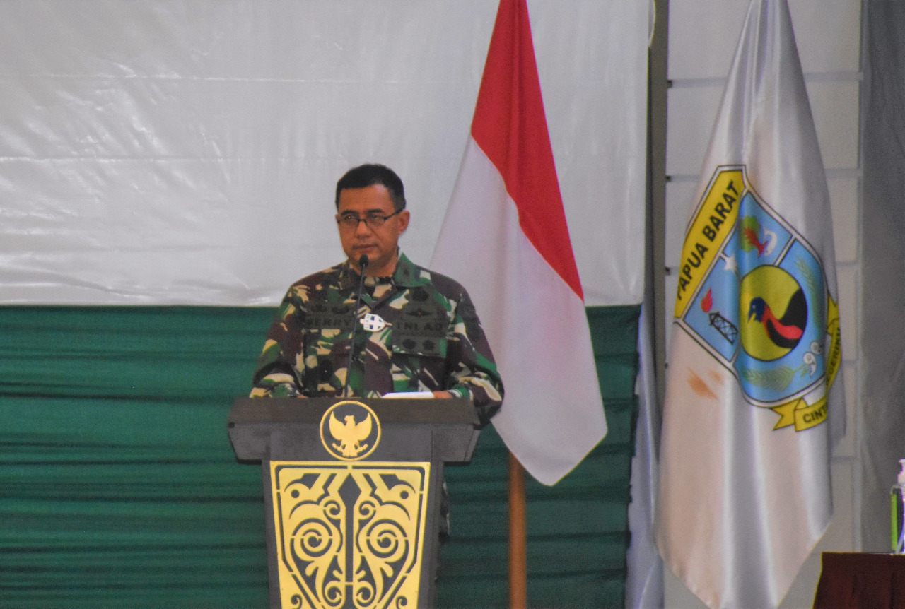 Kodam XVIII/Kasuari Bersinergi, Wujudkan Masyarakat yang Produktif dan Aman Covid-19