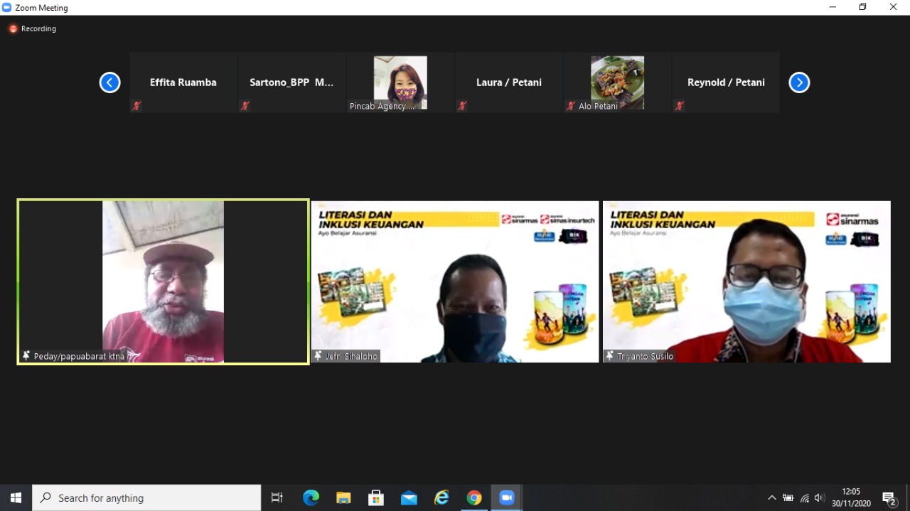 Asuransi Sinar Mas Lanjutkan Literasi Keuangan  bagi Petani dan Nelayan di Manokwari