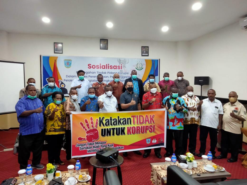 Inspektorat Kabupaten Maybrat Selenggarakan Sosialisasi Tindak Pidana Korupsi