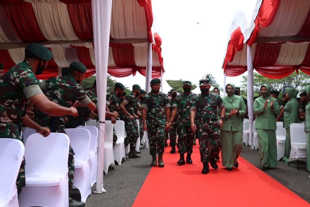 Di Hadapan Prajurit Beruang Hitam, Kasad Tekankan Prajurit Harus Menjadi Solusi dan Dicintai Rakyat