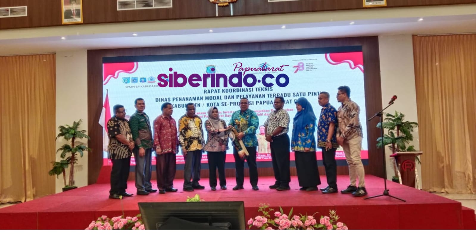Pj Gubernur Berharap DPMPTSP Tingkatkan Investasi di Papua Barat Daya