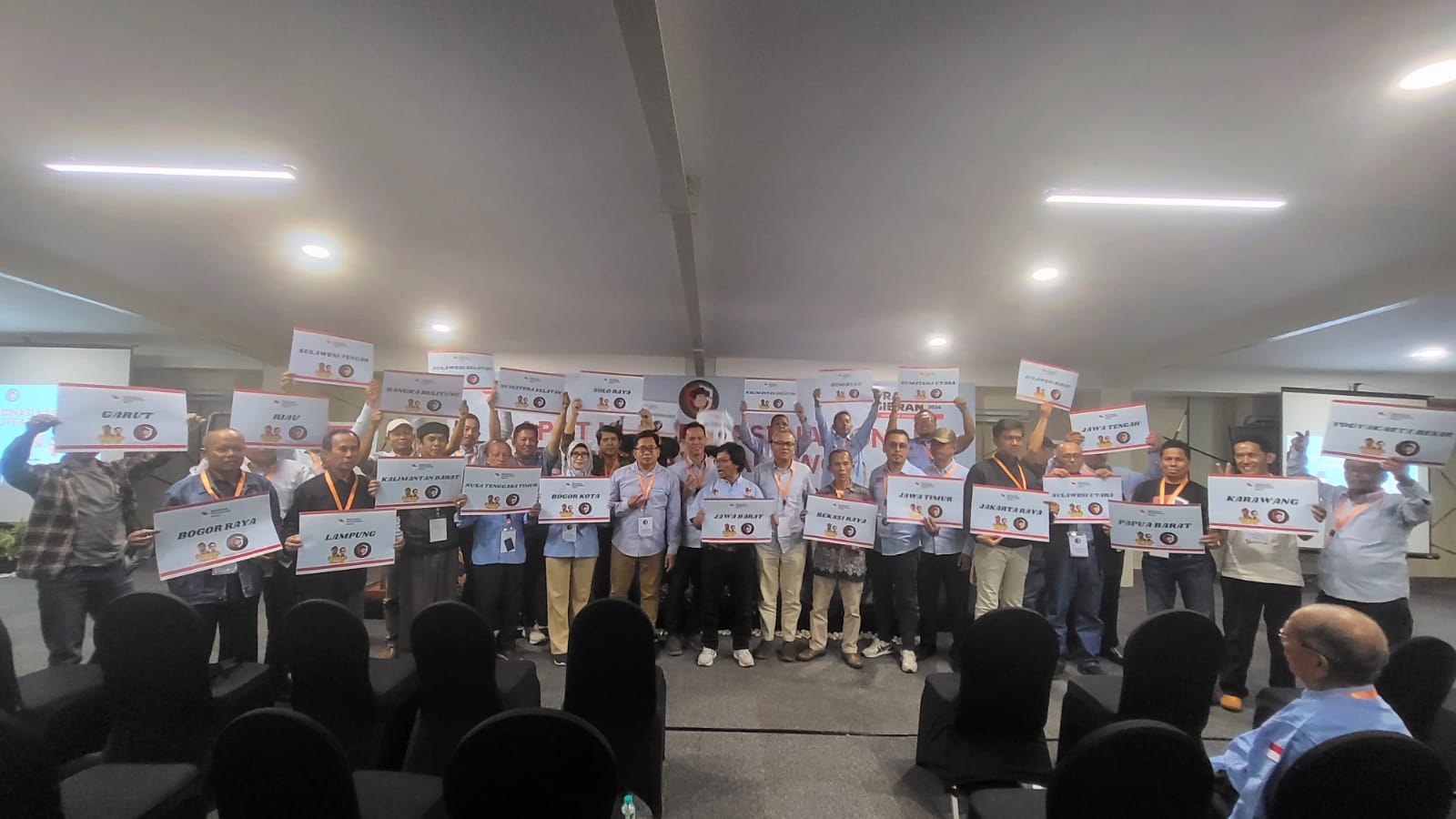 Seratus Perwakilan DPW Perisai Prabowo Ramaikan Rakornas, Ini Daftar Namanya