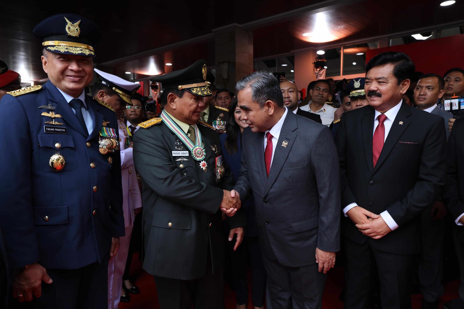 Kader Gerindra Berterimakasih atas Penganugerahan Jenderal Kehormatan kepada Prabowo