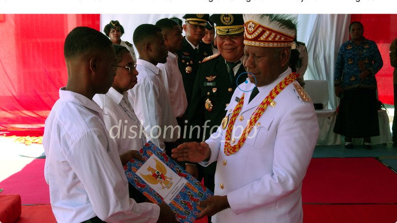 HUT ke-81 RI, Warga Binaan Lapas Manokwari Terima Remisi dari Gubernur Papua Barat