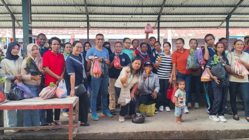 Kemenag Teluk Wondama Kembali Gelar Gerakan Gemar Papeda, Dukung Pemberdayaan Mama-Mama Papua