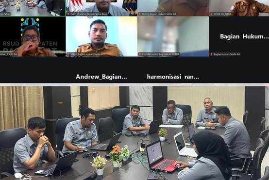 Kanwil Kemenkum Pabar Harmonisasi 10 Raperbup untuk Perkuat Produk Hukum Raja Ampat